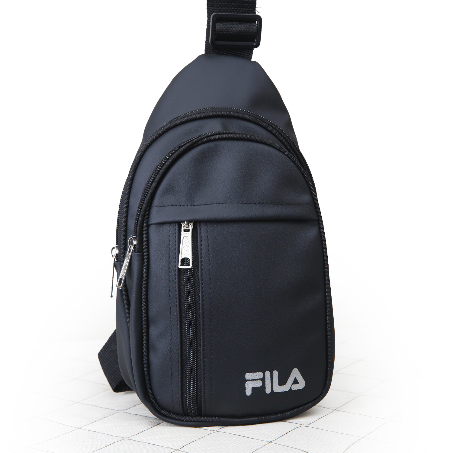 Unisex Crossbody / Chest Sling Bag (Backpack style) Black