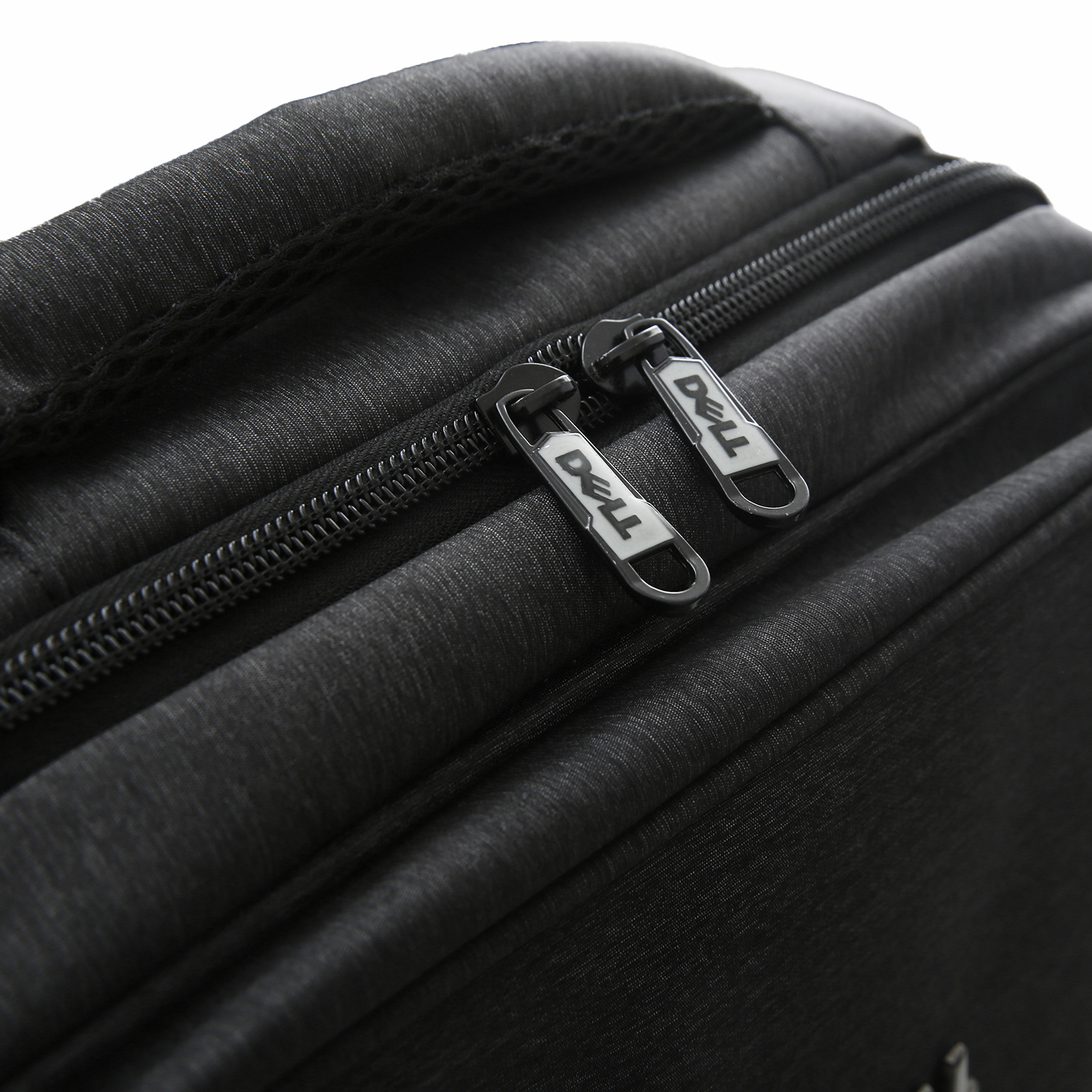 Dell Laptop Backpack Dark heathered grey/charcoal woven Fabric. , Water-resistant