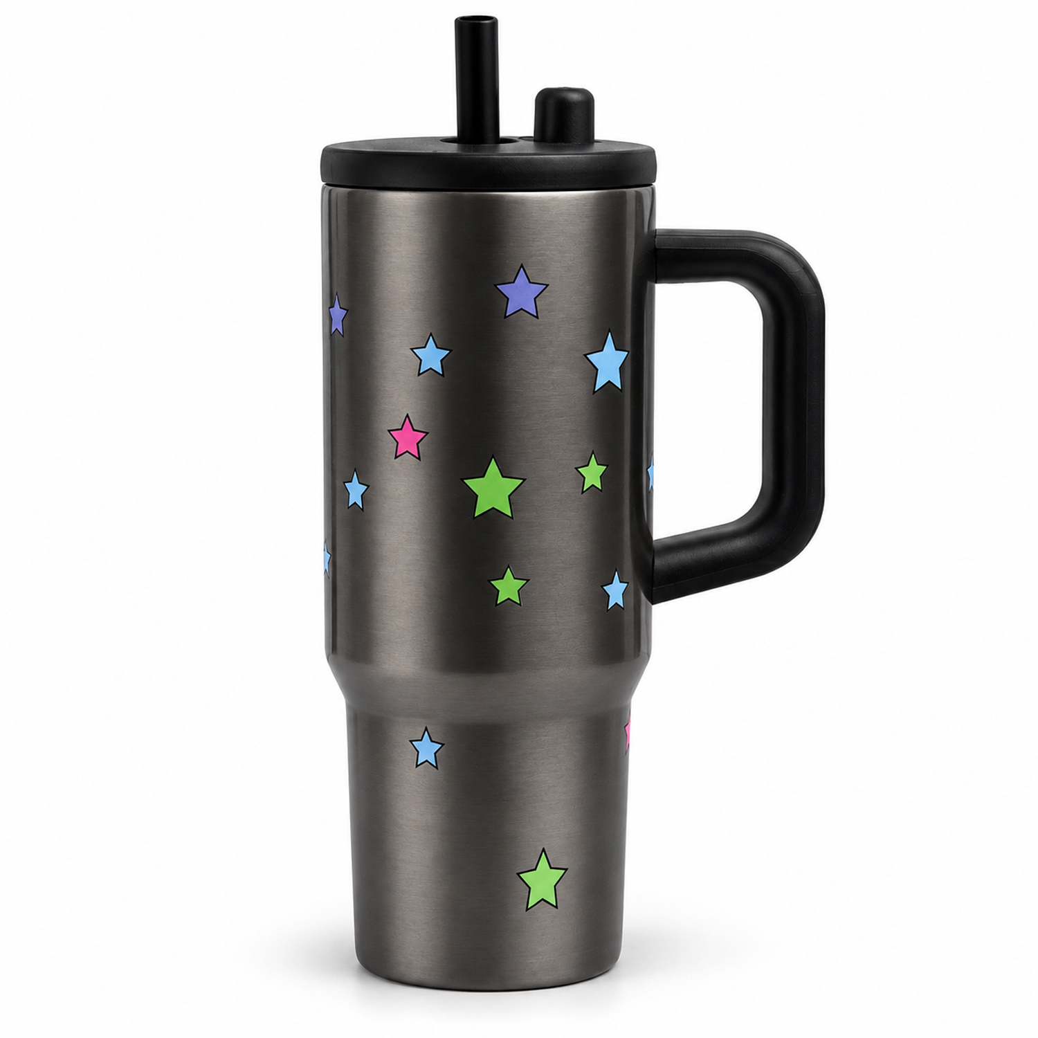 Daily Hydration Travel Mug on a light studio background