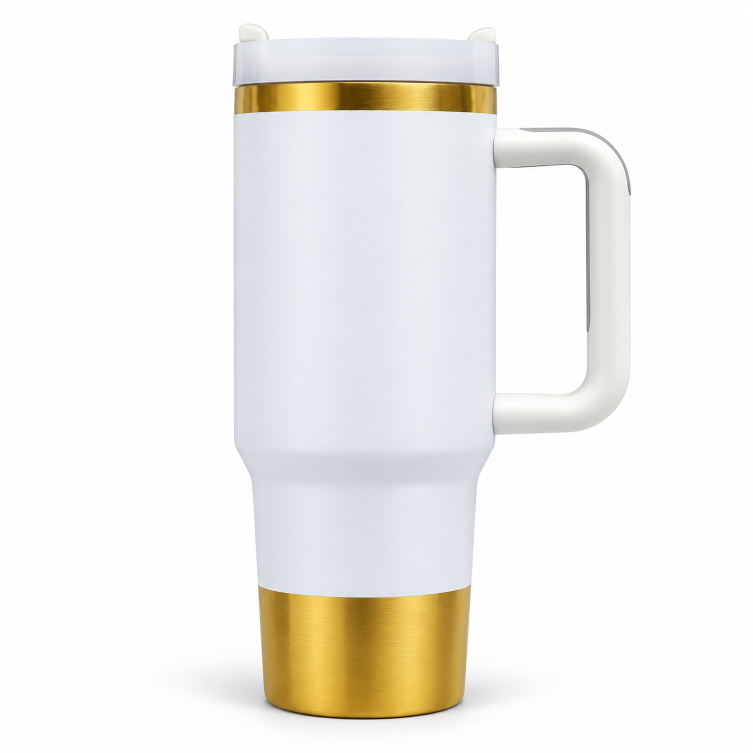Daily Hydration Travel Mug on a light studio background